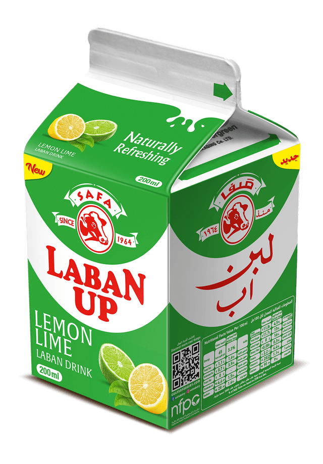 Safa Laban Up Lemon & Lime Flavor - 1