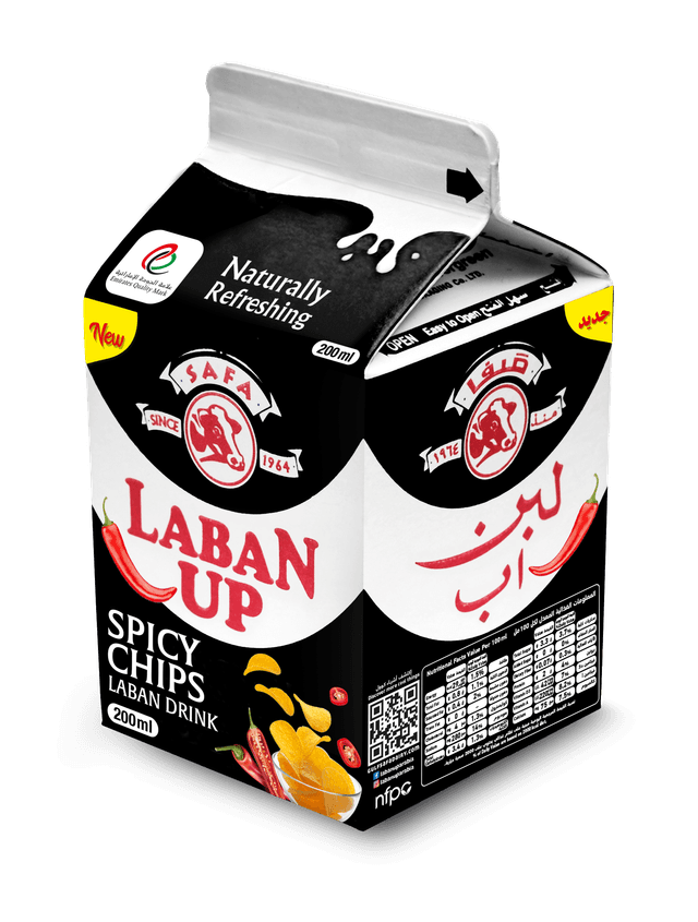 Safa Laban Up Spicy Chips Flavor  - 1