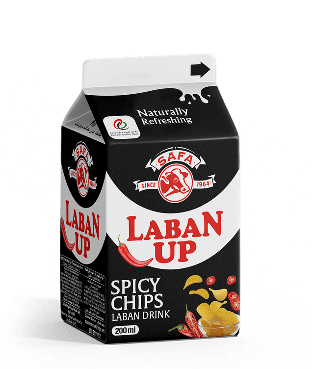 Safa Laban Up Spicy Chips Flavor  - 1