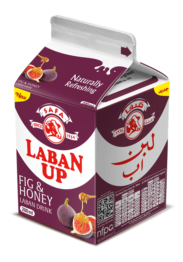 Safa Laban Up Fig & Honey Flavor  - 1